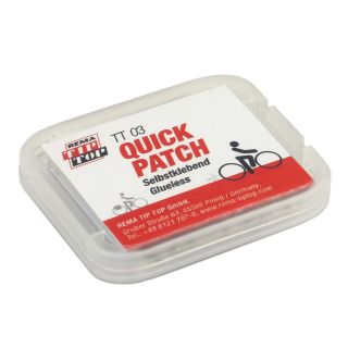 REMA TIP TOP Reparaturset TT 03 Quick Patch in Kunststoffbox mit Flicken und Raupapier
