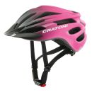 Cratoni Fahrradhelm Pacer Junior schwarz/pink matt
