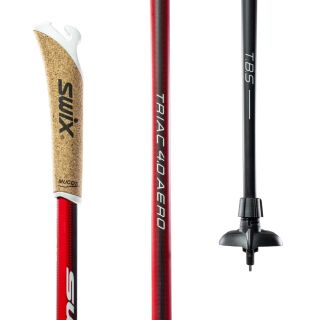 Swix Triac 4.0 Aero Pole, High-Performance Langlaufstock mit patentiertem Vierkantprofil