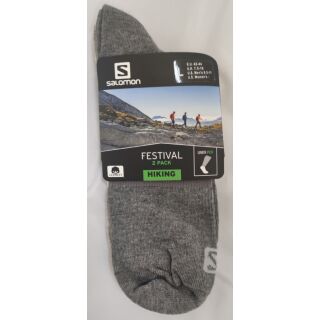 Salomon FESTIVAL 2 Pack Hiking Socken