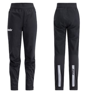 Cross Pants JR Softshell-Langlaufhose für Kinder mit winddichter und atmungsaktiver Membran.
