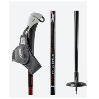 Swix Dynamic D1 Junior Alu Skistock mit PC-Griff und X-fit-Schlaufe