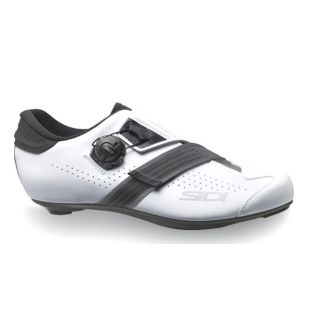 SIDI Prima Radschuhe in Weiß/Schwarz – Perfekte Passform und optimale Kraftübertragung