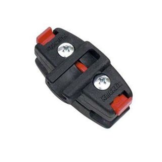 KLICKfix Satteladapter für Seilschlösser in Schwarz montiert am Fahrrad