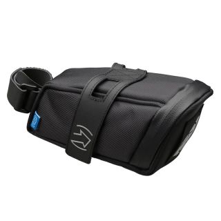 PRO Satteltasche Medi Strap black mit Riemensystem und reflektierenden Elementen
