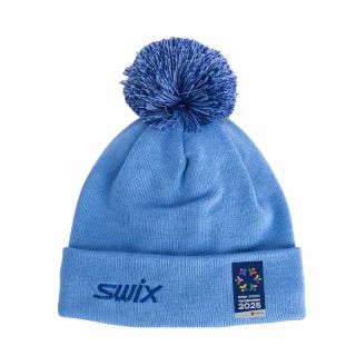 Swix Trondheim VM Wollmütze 2025 mit Fleece-Futter und flexiblem Unisex-Design