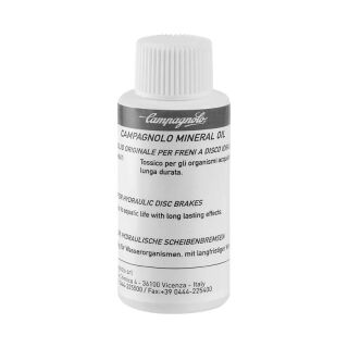 Campagnolo Mineralöl Bremsflüssigkeit 50 ml Flasche für hydraulische Scheibenbremsen