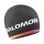 Salomon XC Club Line Beanie Black &ndash; elastische Funktionsm&uuml;tze mit Logo und Farbverlauf f&uuml;r kalte Sporttage