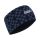 Swix Beito Wool Headband Dark Navy &ndash; warmes Stirnband mit Karomuster f&uuml;r sportliche Wintereins&auml;tze