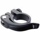 BBB Sattelklemme mit Schnellspanner, BSP-87, 31,8mm, schwarz