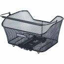 BASIL Fahrradkorb Base MIK 2.0 M schwarz engmaschig aus...
