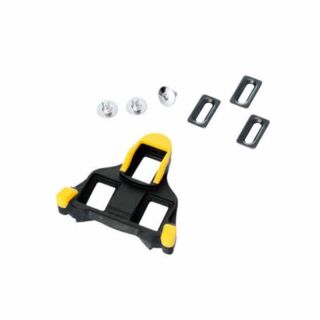Shimano SPD-SL Cleats SM-SH11 gelb schwarz Rennrad Pedalplatten 6 Grad Bewegungsfreiheit