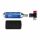 BBB AirSpeed BMP-32 CO₂-Minipumpe mit 16 g AirTank CO₂-Patrone f&uuml;r Presta- und Schrader-Ventile