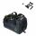 Basil Miles MIK Gep&auml;cktr&auml;gertasche 8 Liter in Schwarz und Lime-Gr&uuml;n mit MIK-Adapterplatte 2.0 und Rollverschluss