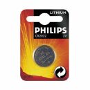 Philips Knopfbatterie CR2032 mit 3,0 Volt in praktischer...