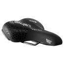 Schwarzer Selle Royal Freeway Fit Sattel mit Slow Fit...