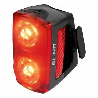 SIGMA BUSTER RL 150 Akku-Rücklicht mit Bremslichtfunktion, USB-C und bis zu 150 Lumen