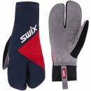 SWIX Inspire Primaloft Split Mitten in Dark Navy mit...