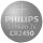 Philips Knopf Batterie CR2450, 3V